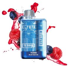 Elf Bar TE5000 Blue Razz Ice 50mg