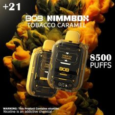 BOB Nimmbox - Tobacco Caramel 8500 Puff 20 MG