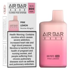 Air Bar Nano Disposable - Pink Lemonade 800 Puffs