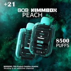 BOB Nimmbox - Peach 8500 Puff 20 MG